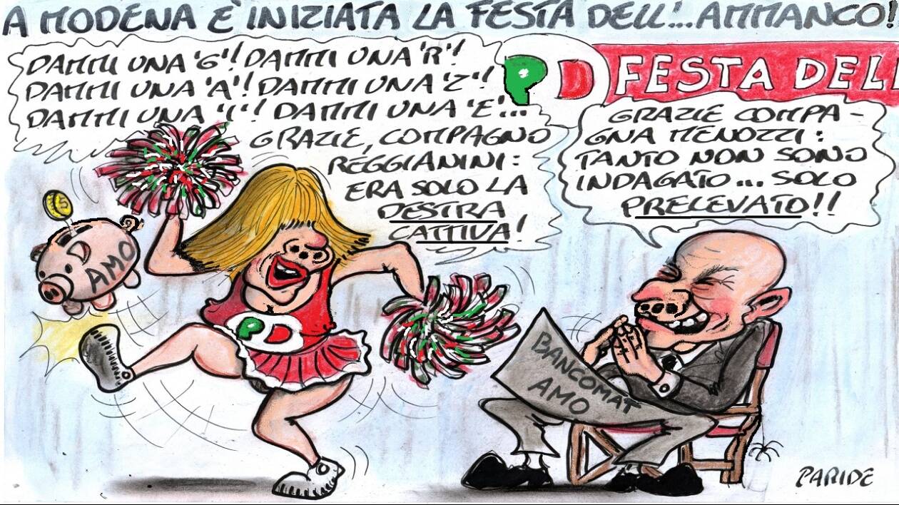 Modena, scandalo Amo: la festa dell'Ammanco