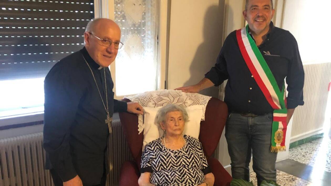 San Felice, Dolores Zucchi spegne 100 candeline