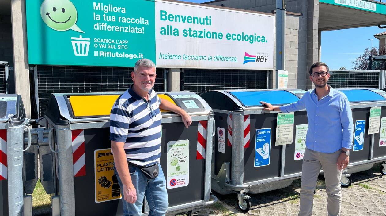 Rifiuti Sassuolo: posizionati cassonetti per carta e plastica