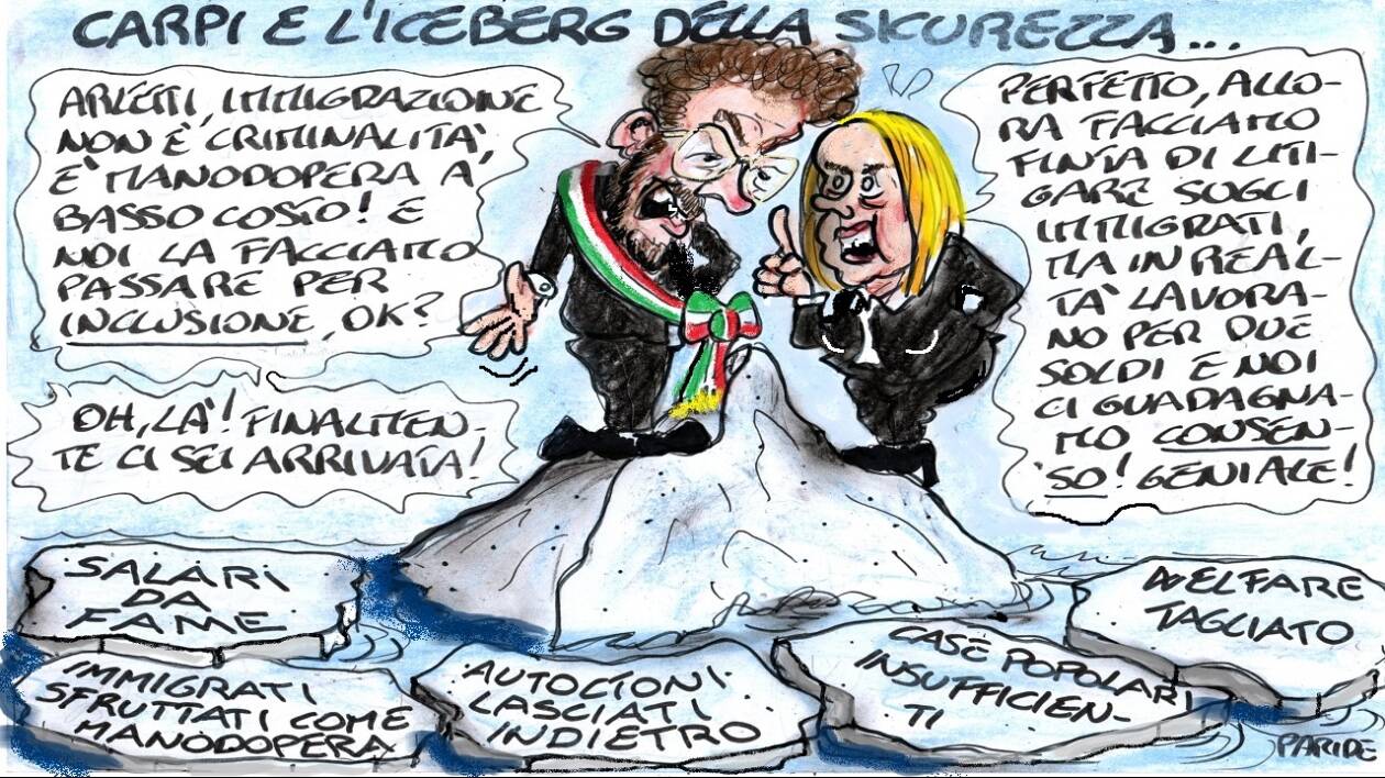 Carpi, se destra e sinistra fingono di litigare sulla sicurezza