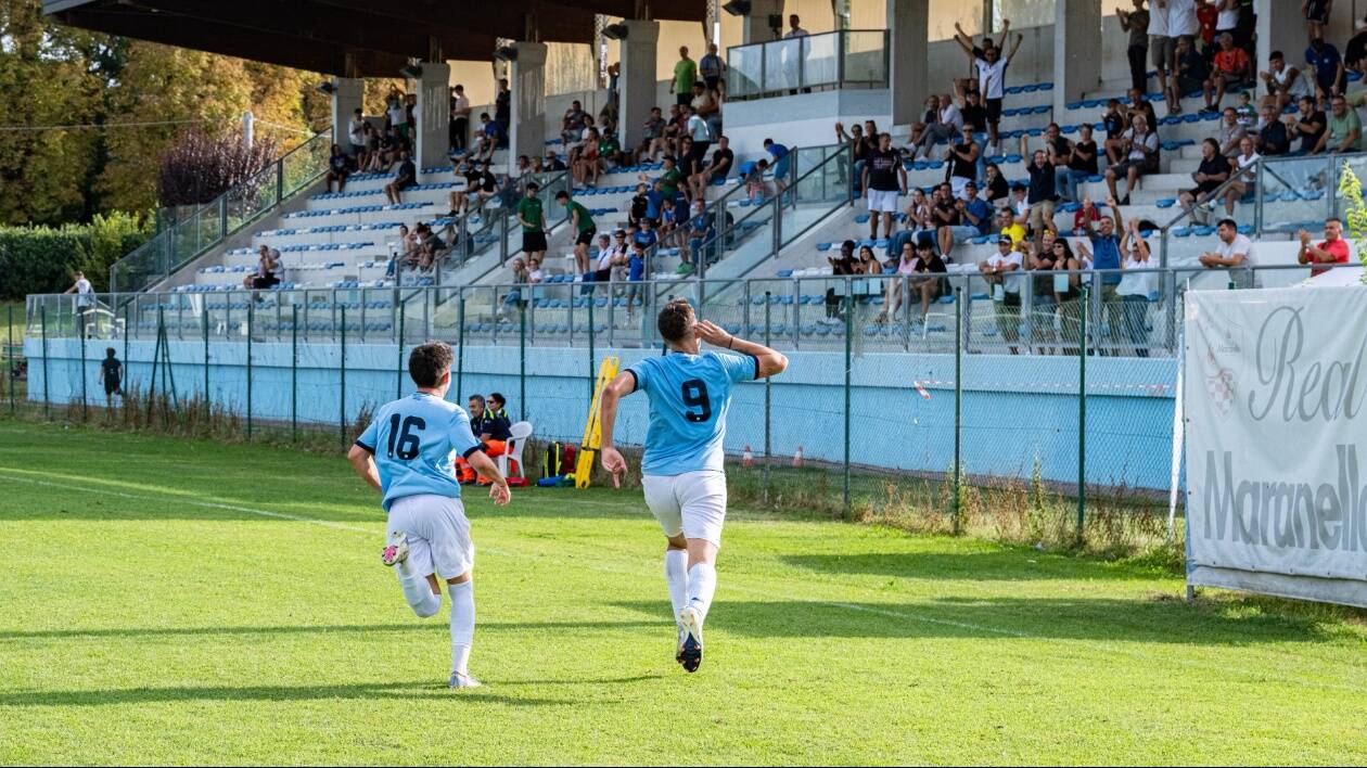 Promozione, il Maranello festeggia con bomber Schiavone