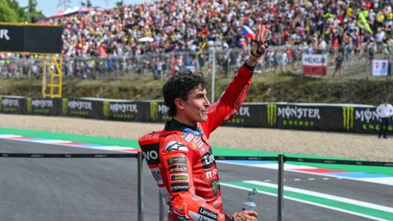 Moto GP: Marquez trionfa a Misano davanti a Bezzecchi