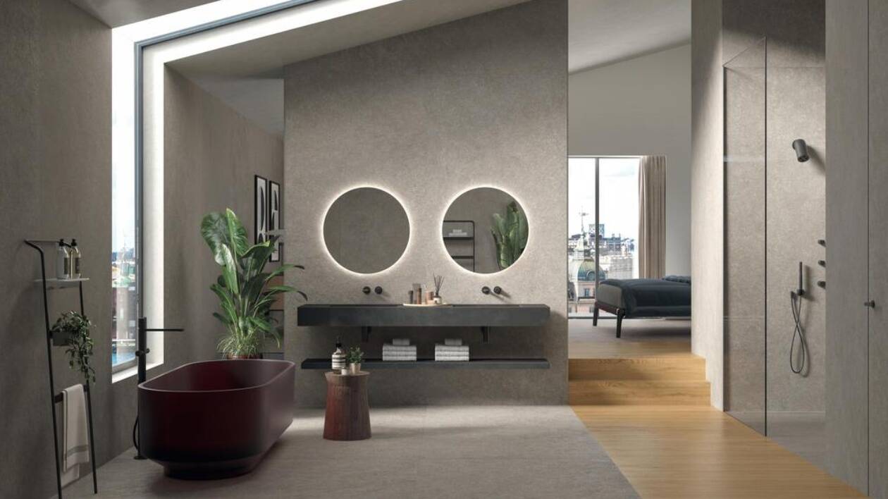 Pavimenti bagno: design, comfort e resistenza con le soluzioni Atlas Concorde