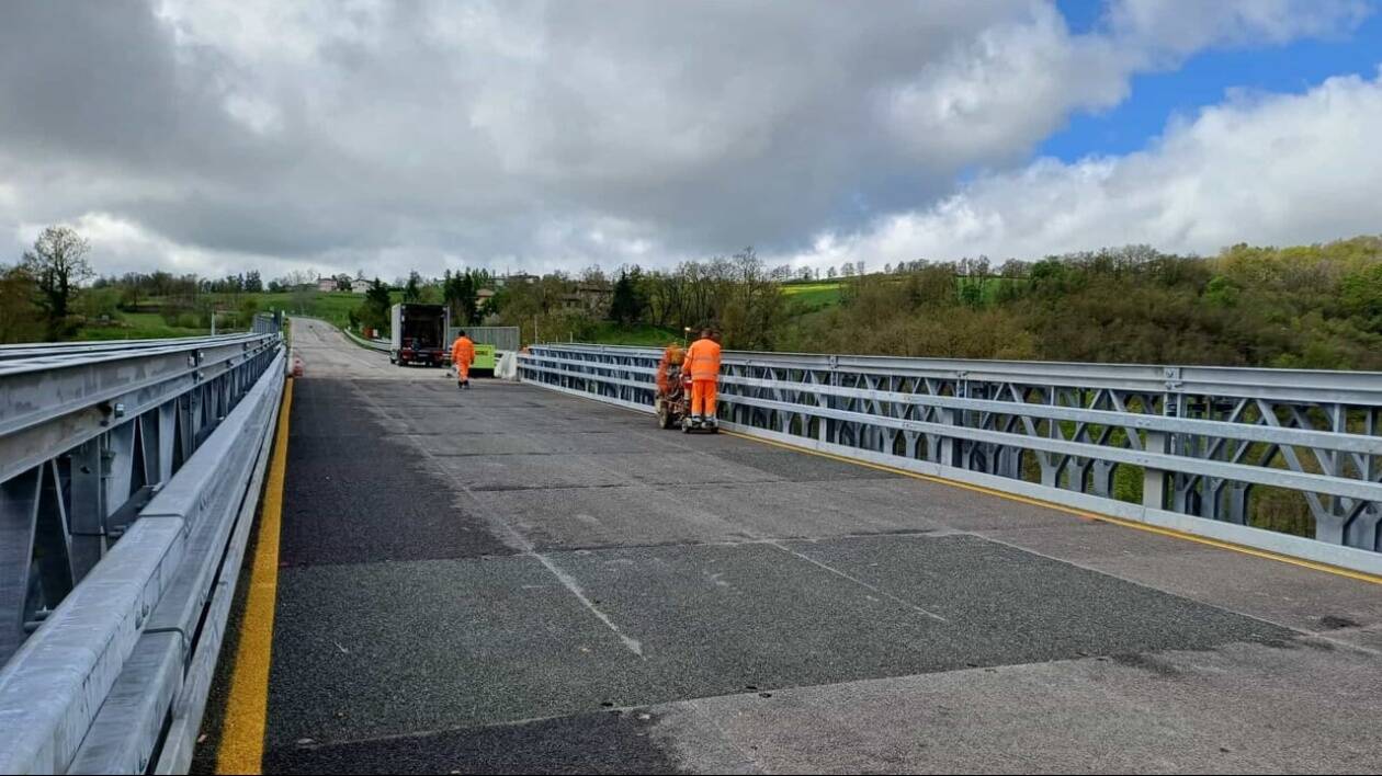 Serramazzoni, ponte sulla Nuova Estense: 60 giorni di chiusura per i lavori definitivi