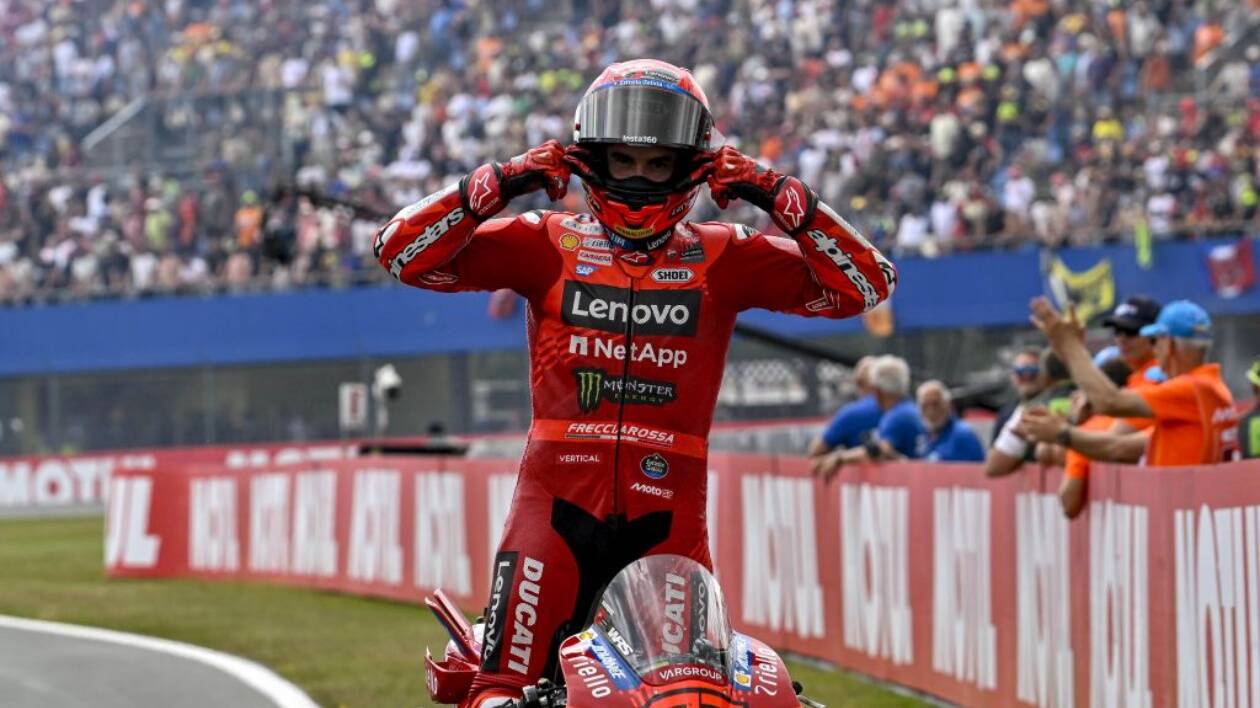 Marc Marquez è campione del mondo: in Giappone vittoria di Bagnaia