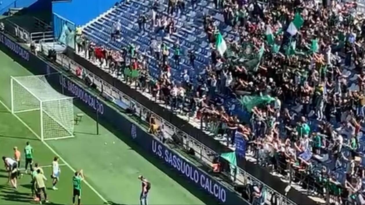 Il Sassuolo travolge l'Udinese, al Mapei si festeggia