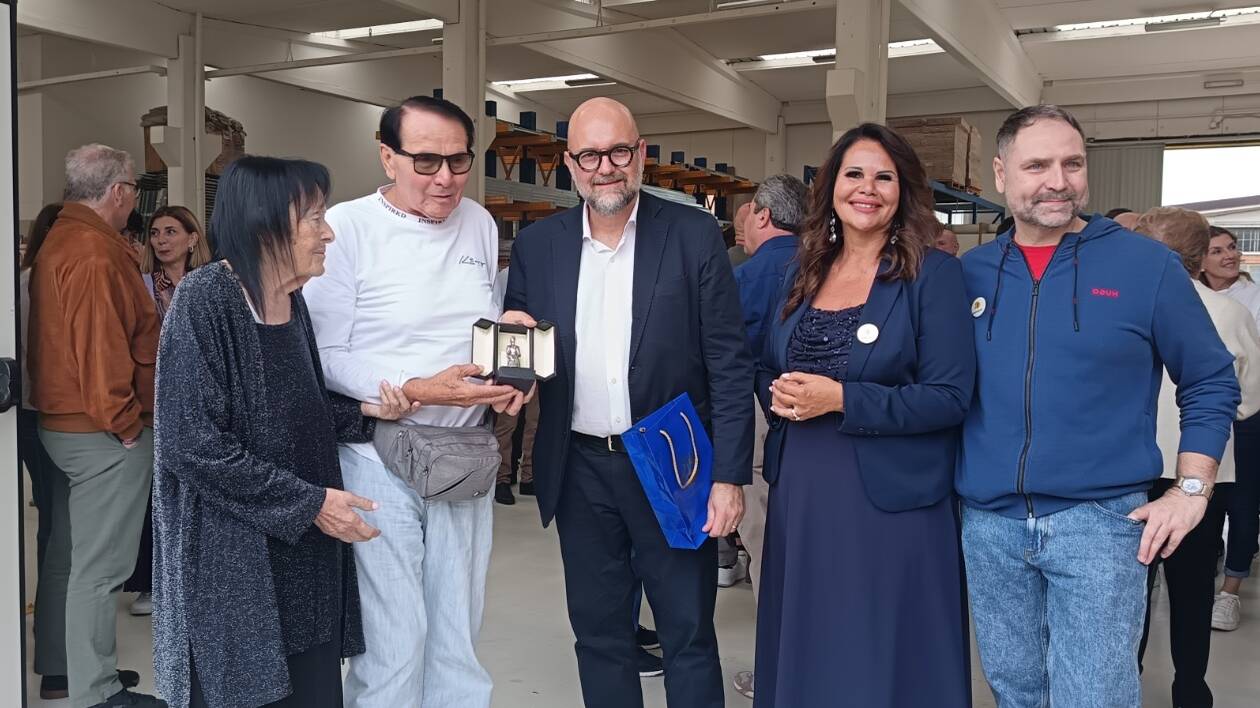 La Anderlini Luciano festeggia i 65 anni di attività e riceve in dono La Bonissima