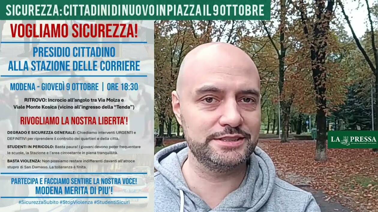 'Basta paura: vogliamo sicurezza': cittadini di nuovo in piazza