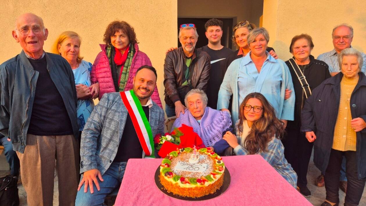 Castelvetro festeggia i 100 anni di Giovannina Colombini