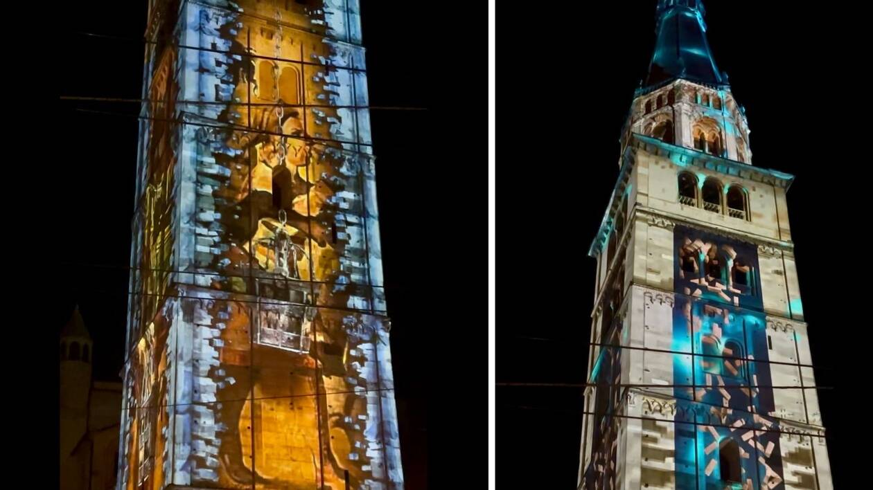 Modena, Ghirlandina: luce e memoria