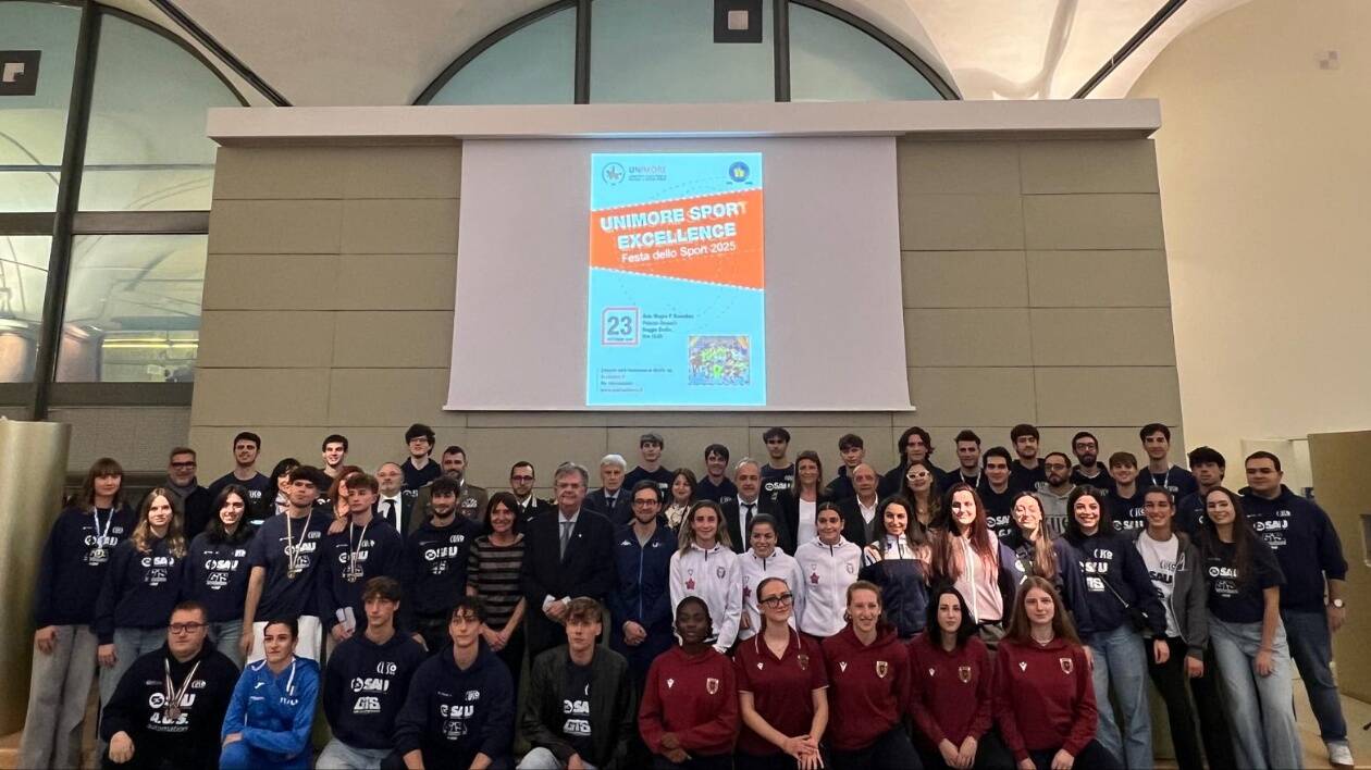 Unimore sport experience: ecco gli studenti 'distinti' e premiati