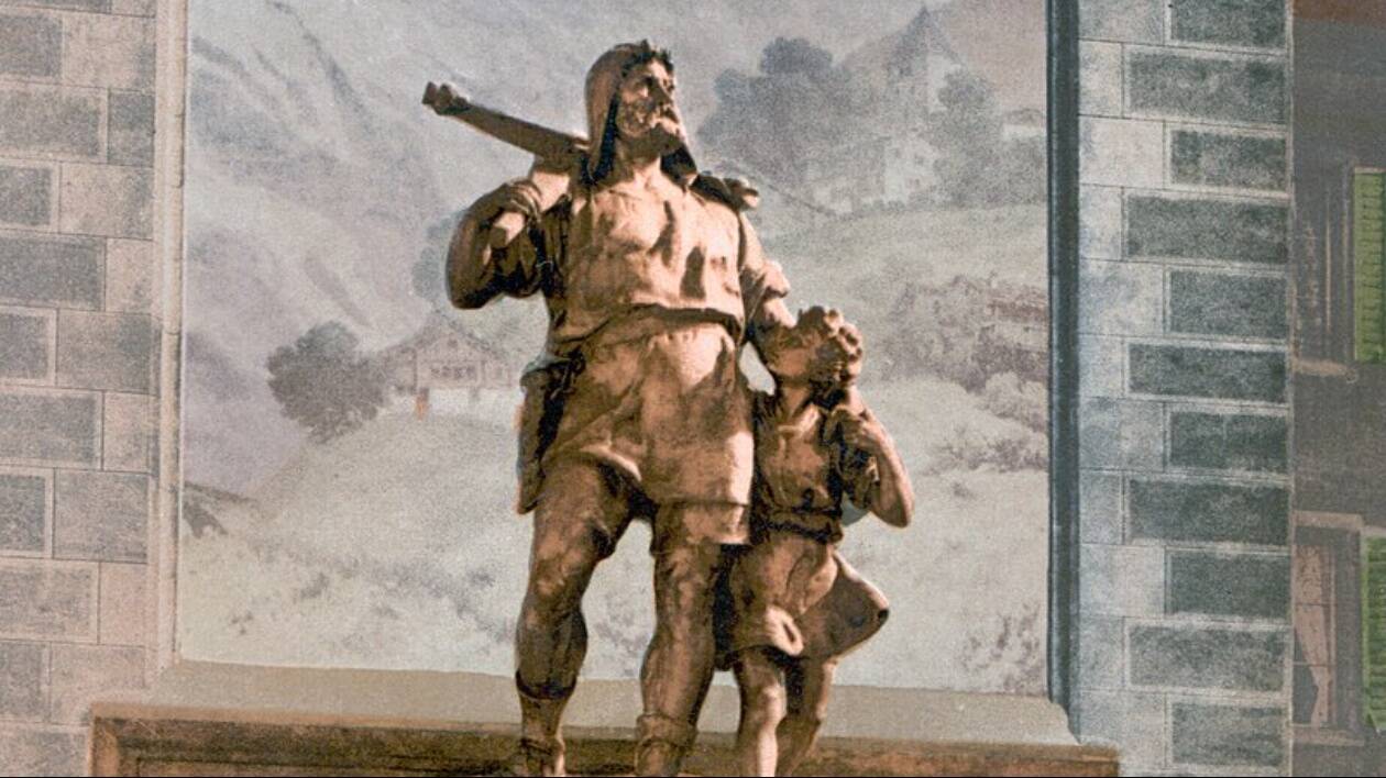 Guglielmo Tell colpisce la mela in testa al figlio: 18 novembre 1307