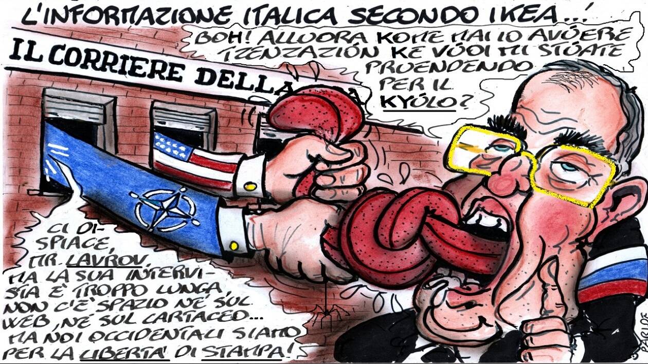 Dal Corriere libertà di censura