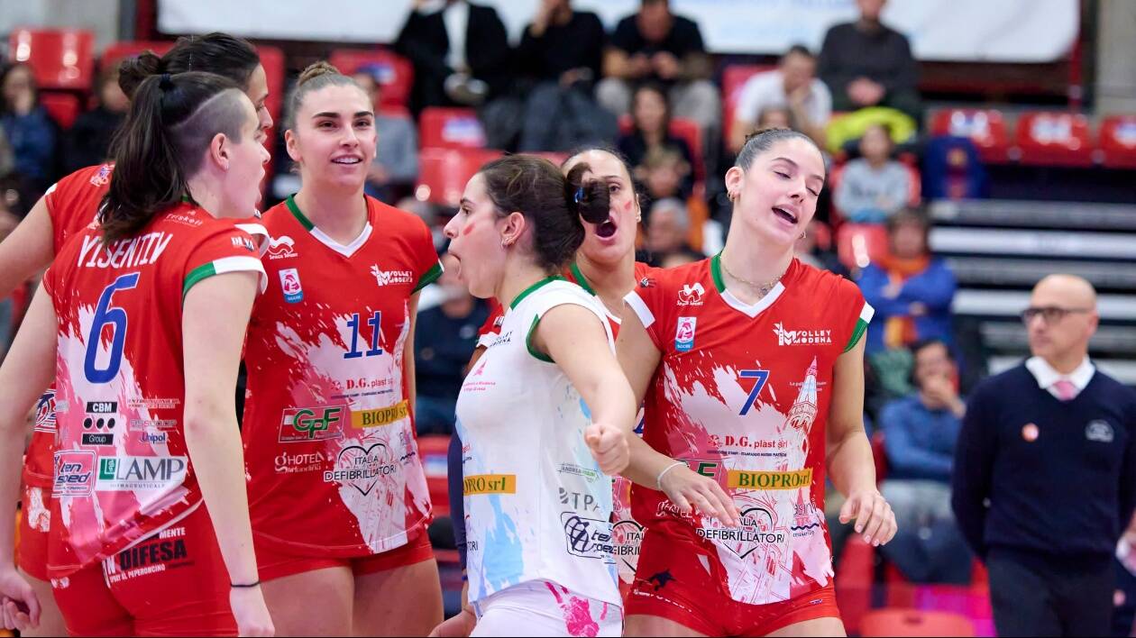 Passo indietro per il Volley Modena sul campo della Futura Giovani Busto Arsizio