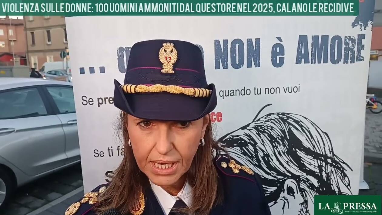 25 novembre: 100 uomini ammoniti dal questore per violenza nel 2025