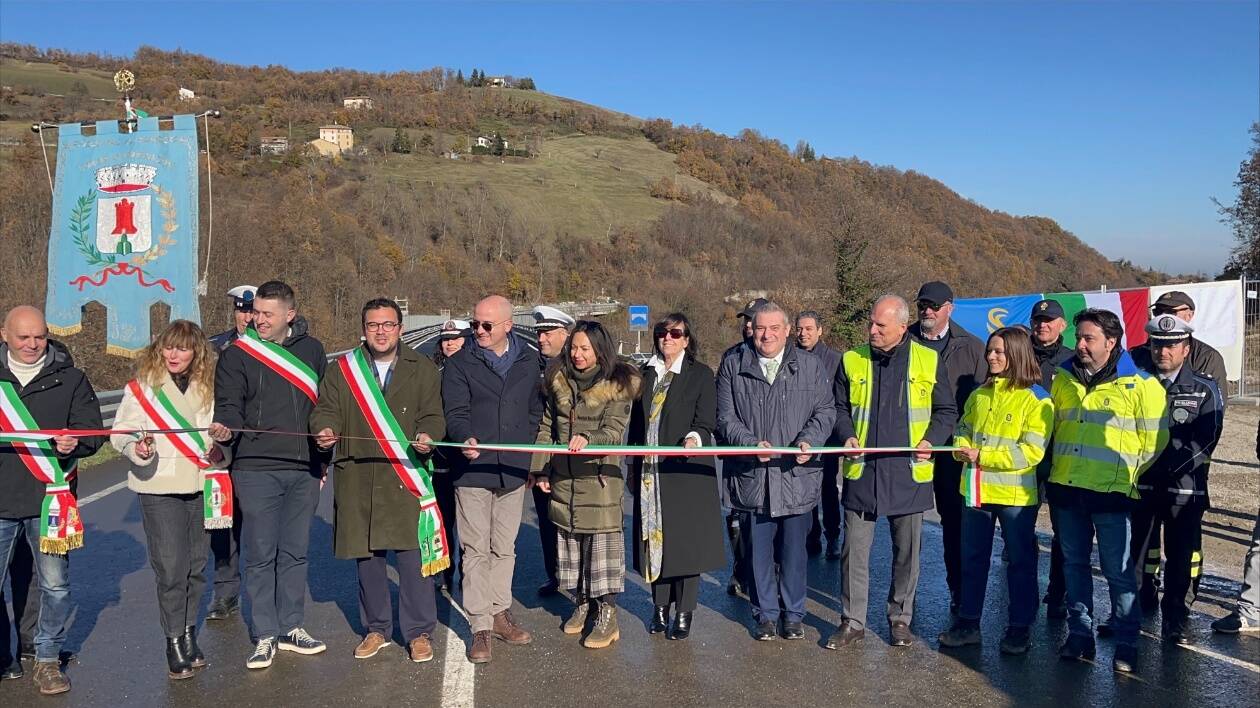 Nuova Estense, riaperto definitivamente il ponte su Rio Torto