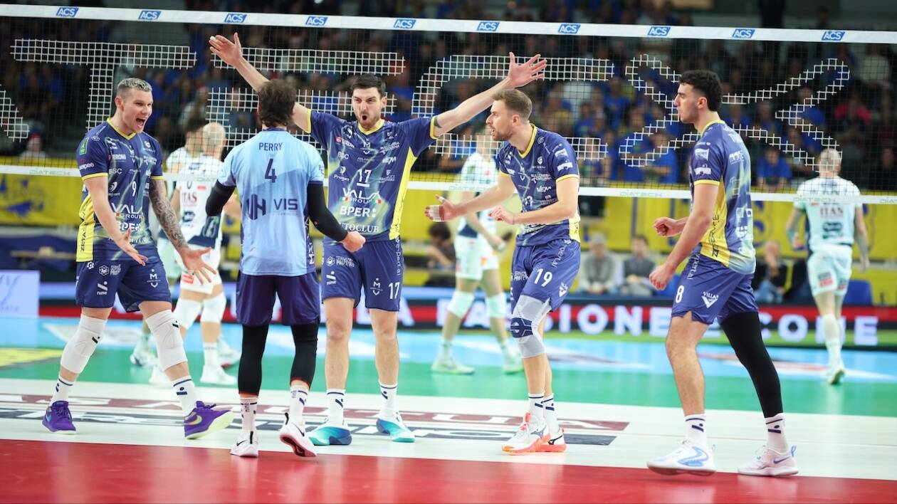 Volley superlega: Modena cade a Trento