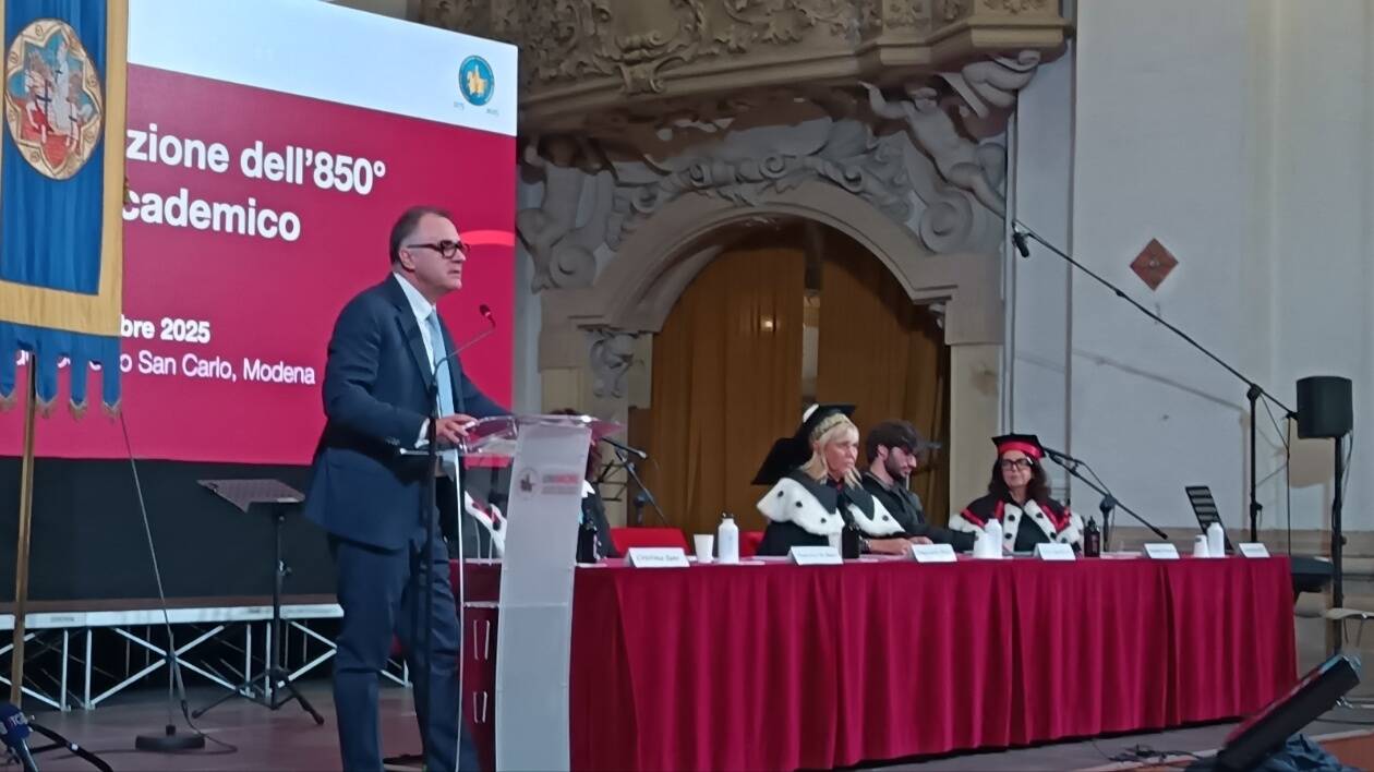 Inaugurazione anno accademico Unimore, Orsini: 'Serve altra Europa, capace di decidere. Italia punti su vero piano industriale'