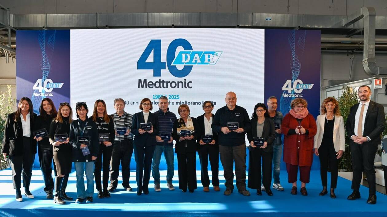 Da Mirandola al mondo: festa per i 40 anni di Medtronic Dar