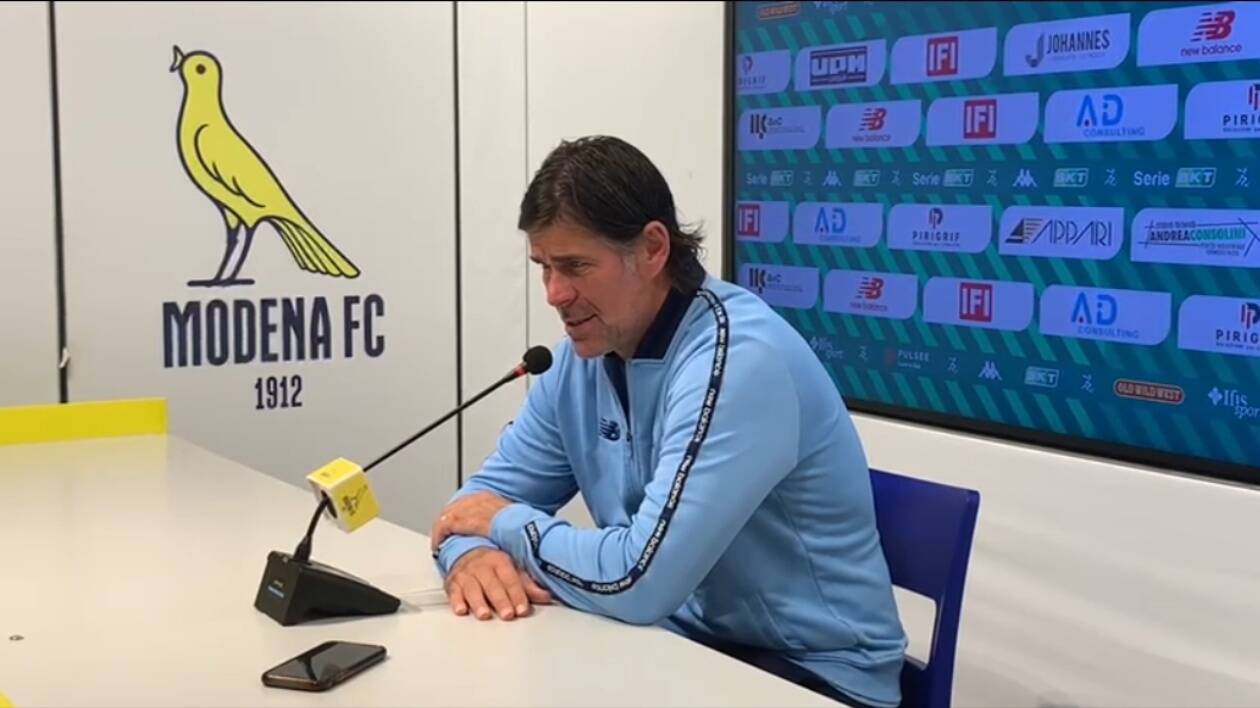Modena, Sottil: 'Primo tempo fantastico potevamo vincere 2 a 0'