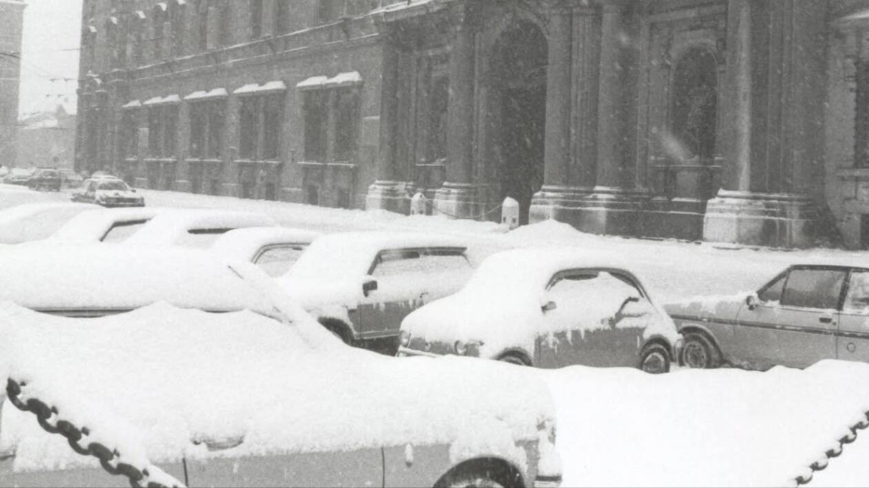 Nel 1985 la befana con la più grande nevicata che Modena e l'Italia ricordi