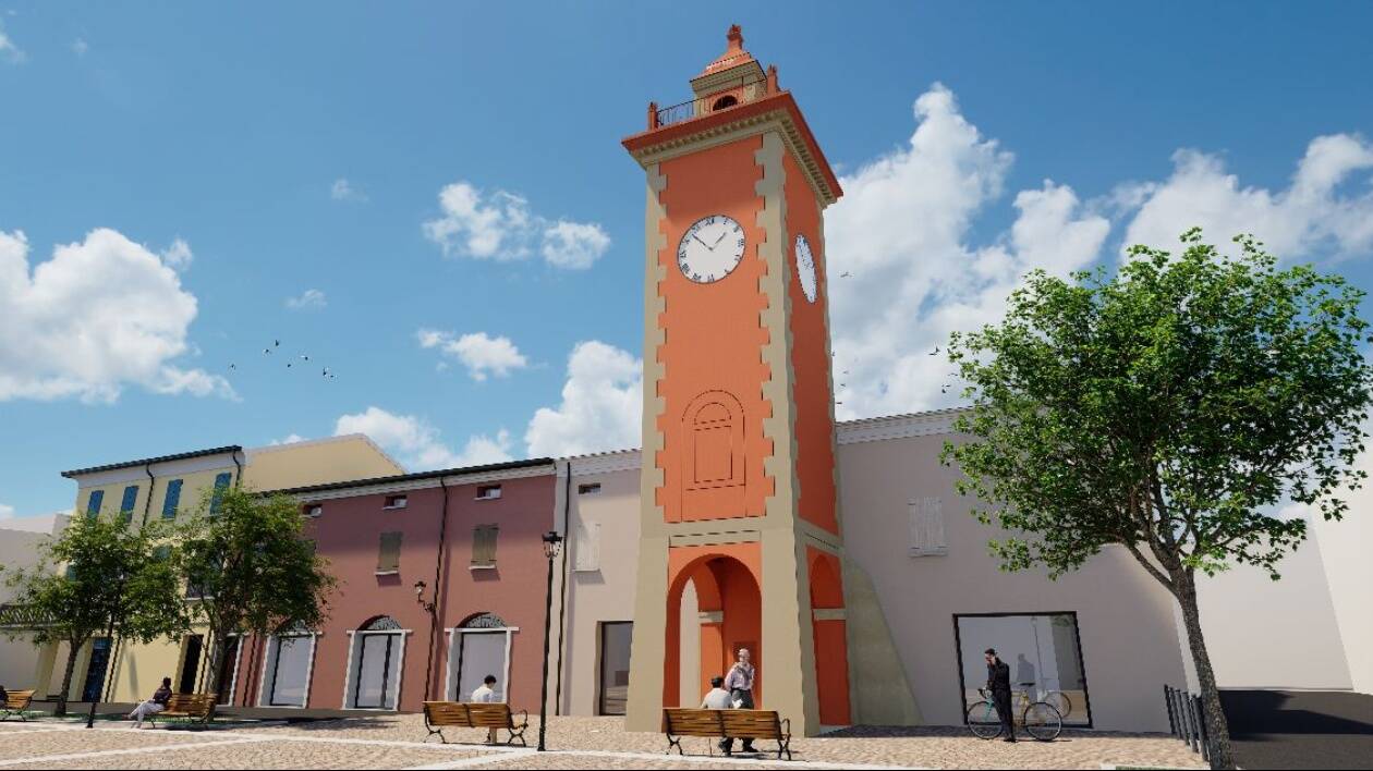 San Felice, ok al progetto di ricostruzione della Torre dell'Orologio