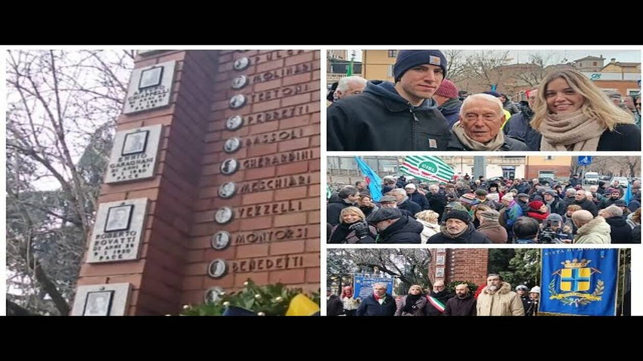 Modena rinnova il ricordo dell’Eccidio delle Fonderie Riunite