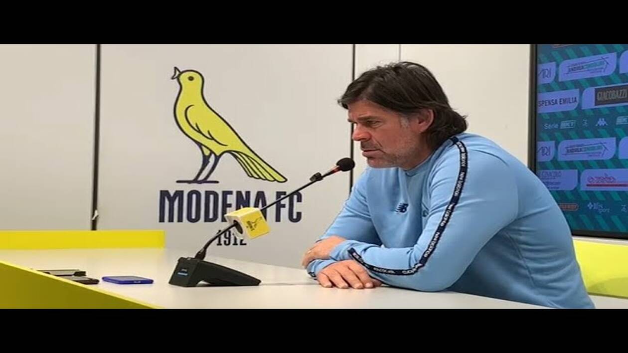 Bilancio girone di andata, Sottil: 'Il Modena gioca bene. La proprietà è con noi'