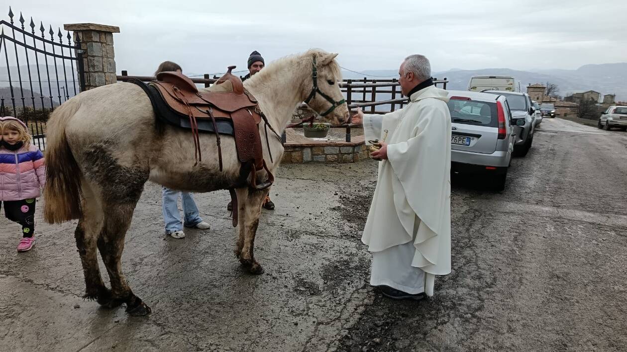 Sant'Antonio: la benedizione degli animali a Gaiato di Pavullo domenica