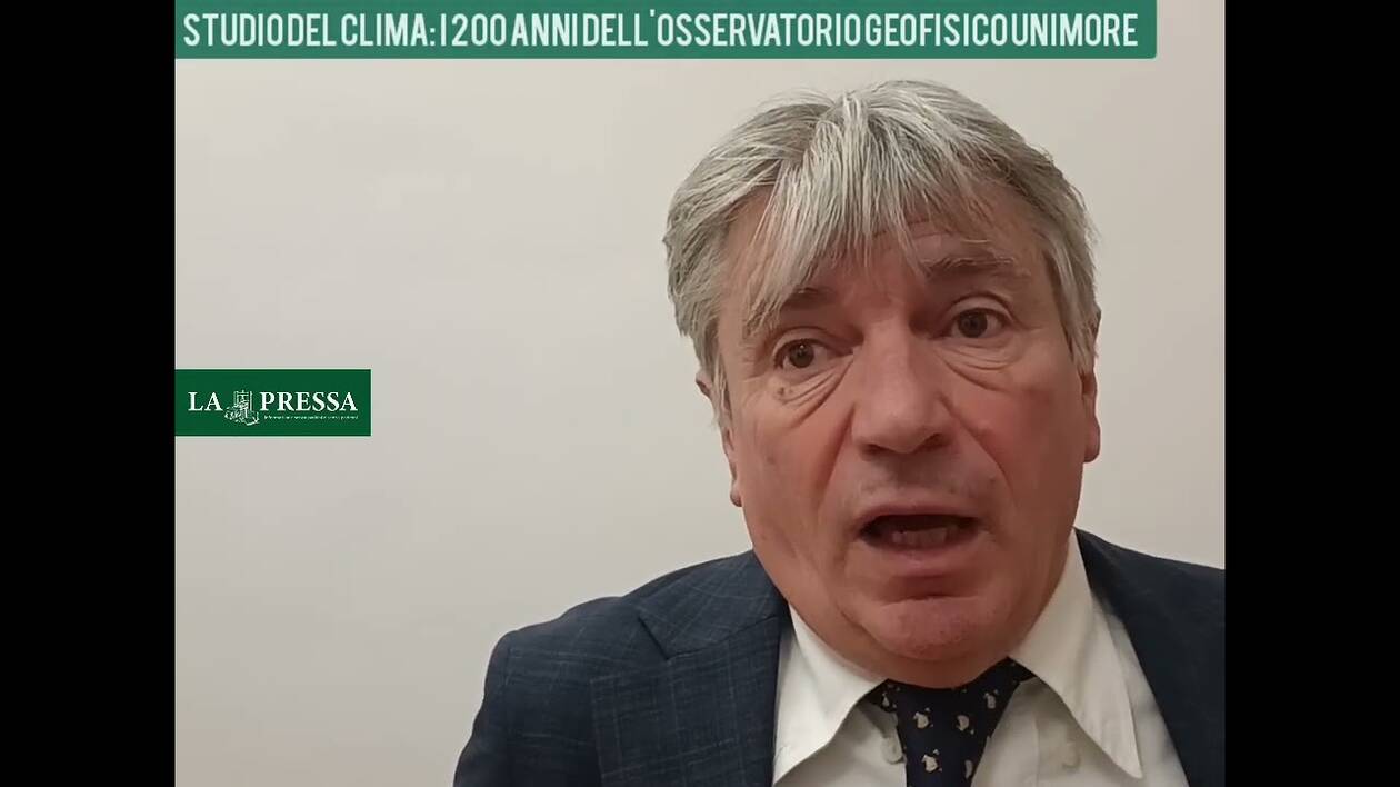 Il clima modenese nei 200 anni dell'osservatorio geofisico Unimore