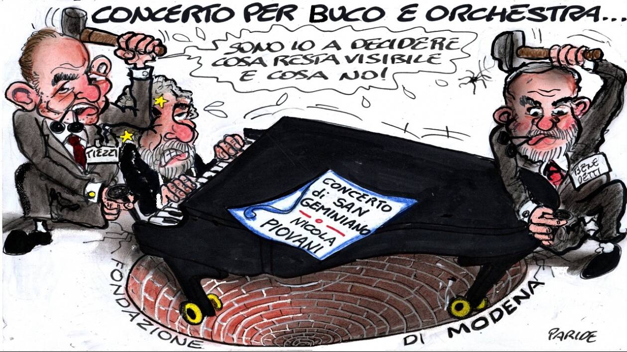 Scandalo Fondazione di Modena, un bel concerto e passa la paura
