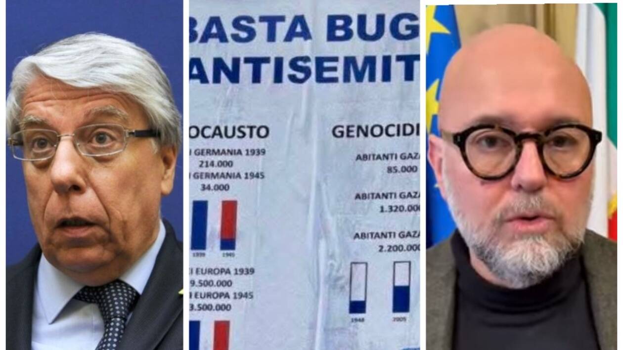 Manifesti Olocausto ebrei-genocidio Gaza: botta e risposta Mezzetti-Giovanardi