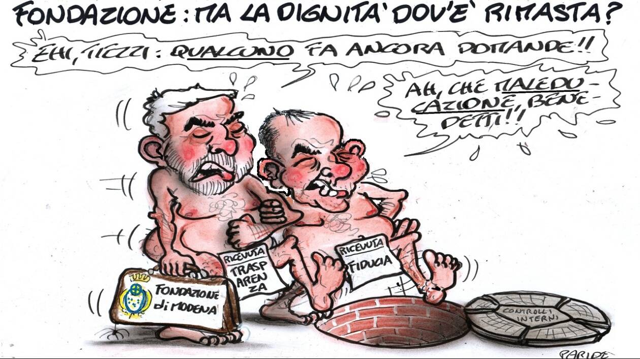 Fondazione di Modena, che maleducazione far domande