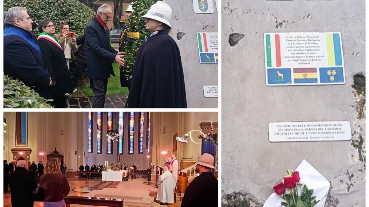 Giornata del ricordo: Modena rende omaggio ai martiri delle foibe