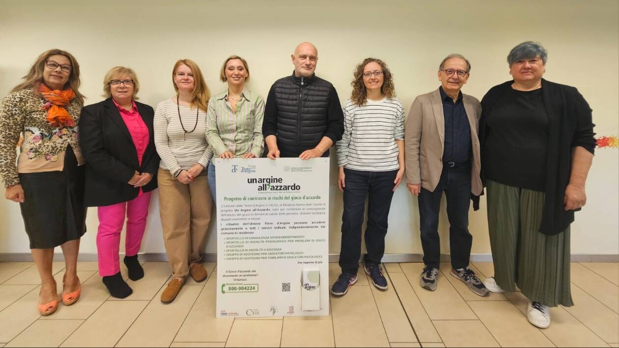 Indebitamento da gioco d'azzardo: 101 persone agli sportelli dell'Unione Terre d'Argine