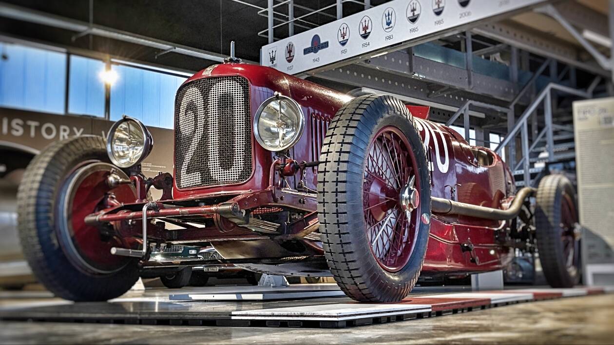 La collezione Maserati di Umberto Panini riapre al pubblico
