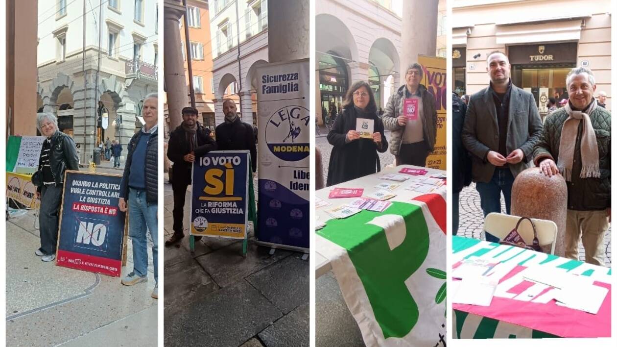 Referendum Giustizia, ultima settimana di campagna tra banchetti, eventi pubblici e appelli al voto
