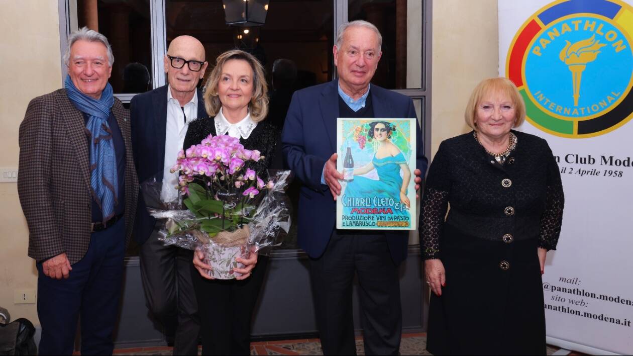 Panathlon Modena, evento alla Tenuta Chiarli di Castelvetro: 5mila euro a Aseop