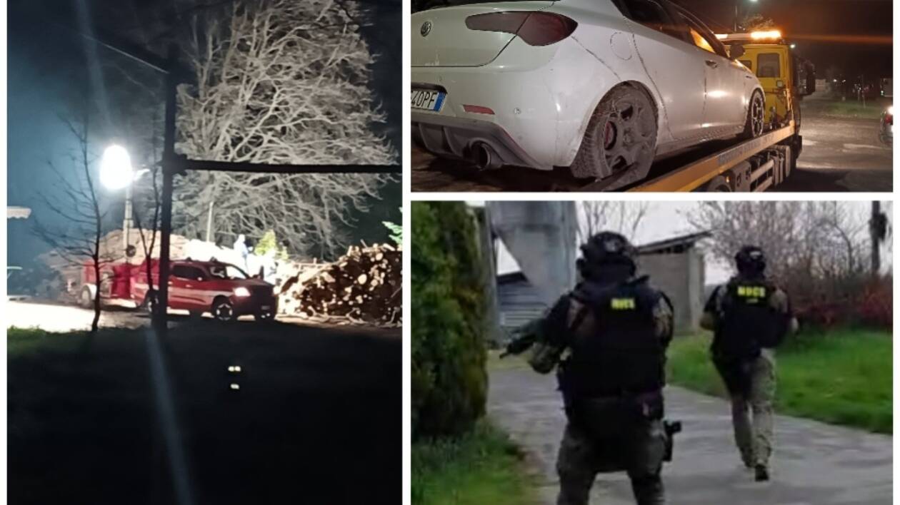 Vignola, maxi blitz nella base dei rapinatori, stavano preparando l'assalto ad un portavalori: 14 arresti e armi sequestrate