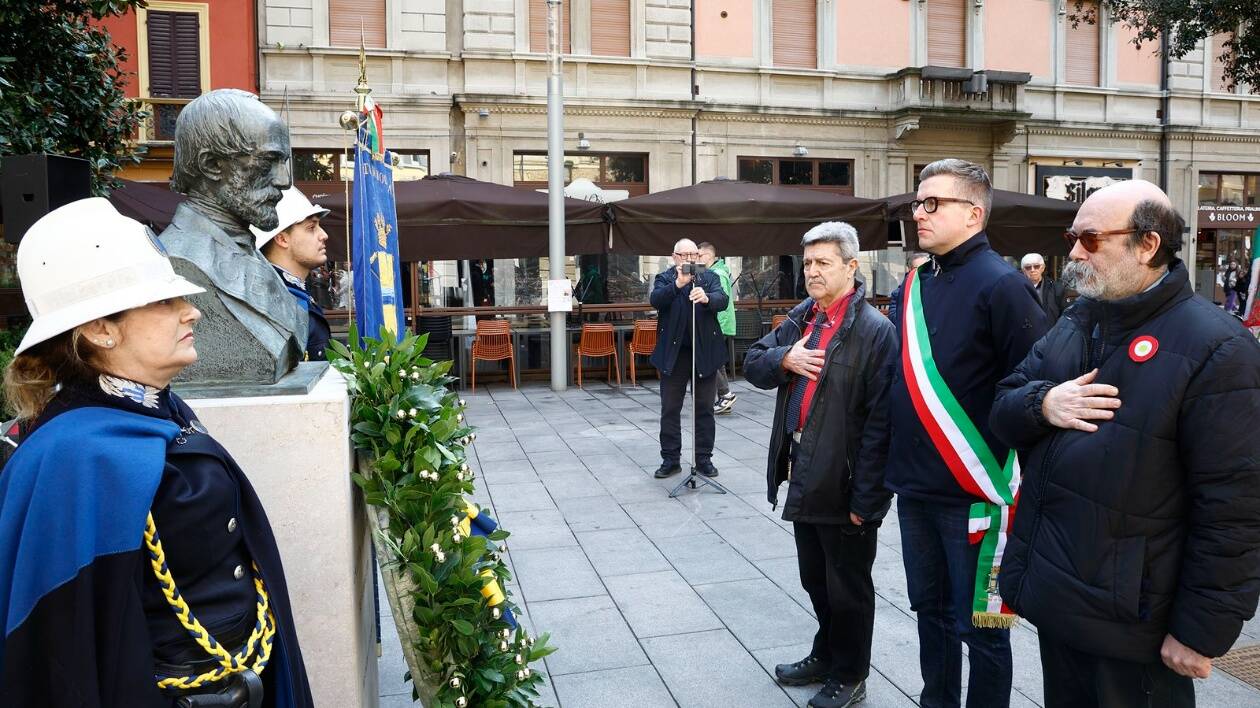 Modena, ricordato Giuseppe Mazzini nel 154esimo anniversario della morte