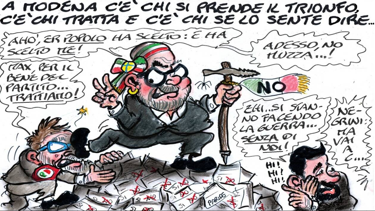 La scalata sulla vetta del No