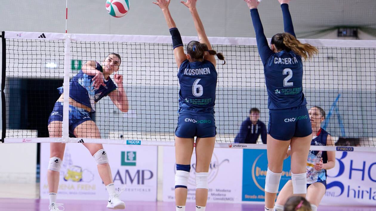 Il Volley Modena parte forte poi si spegne contro una Marsala alla ricerca di punti salvezza