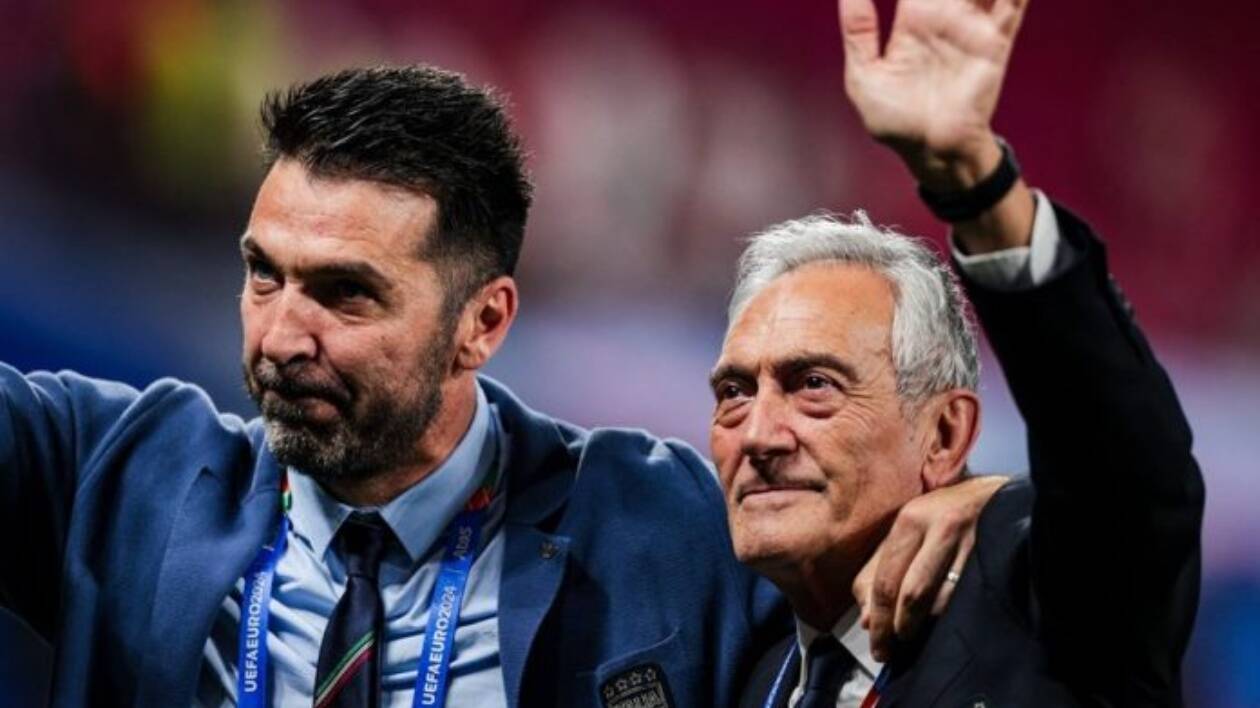 Gravina si è dimesso da presidente della Figc, lascia anche Buffon
