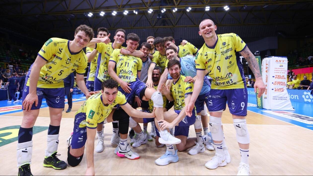 Volley: Modena vince gara 1 per il quinto posto play-off