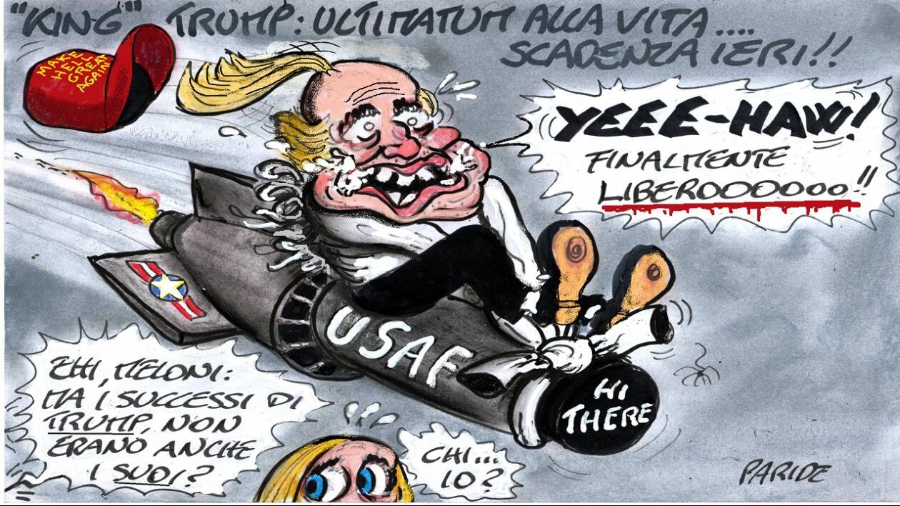 Trump in sella all'atomica