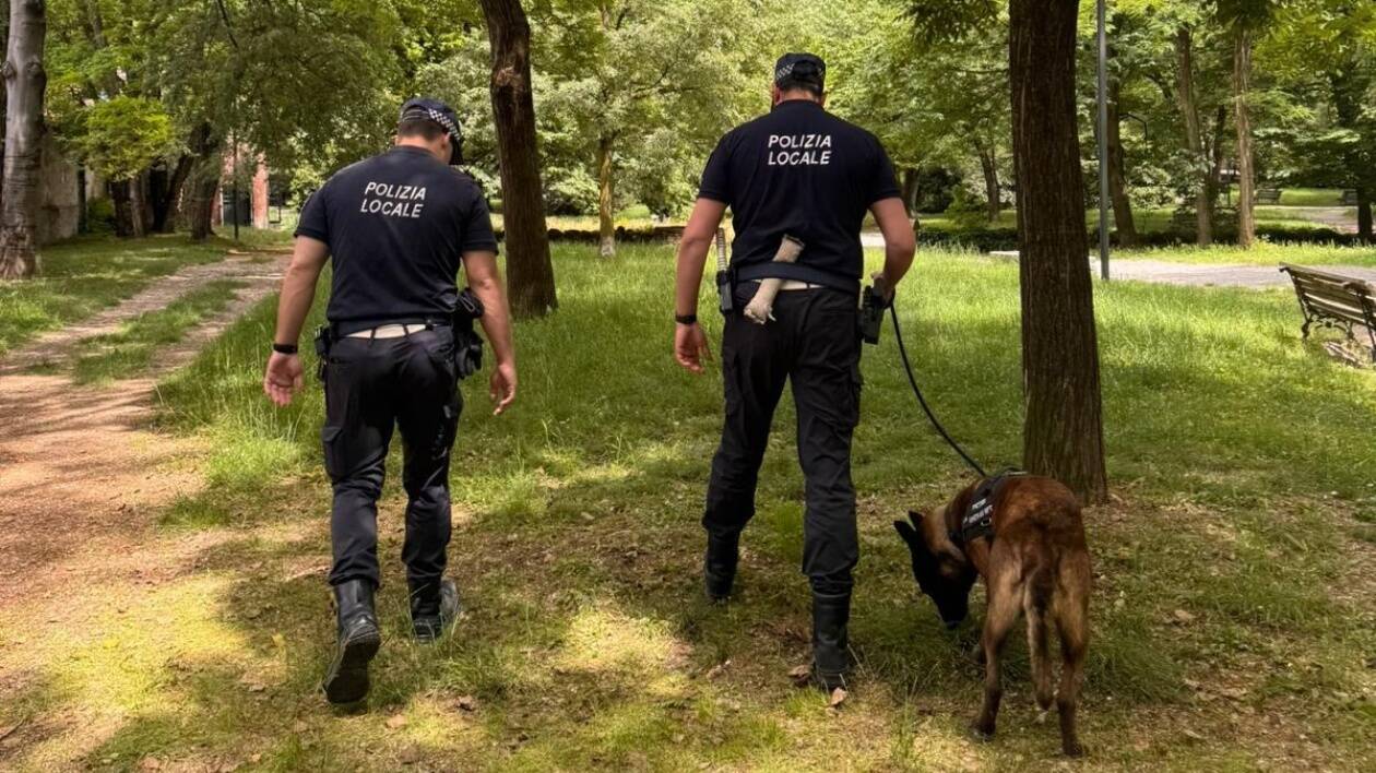 Modena, controlli nei parchi: ritrovate 13 dosi di droga