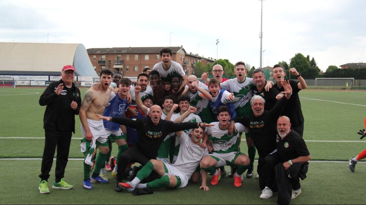 Promozione, il Medolla San Felice festeggia: è Eccellenza