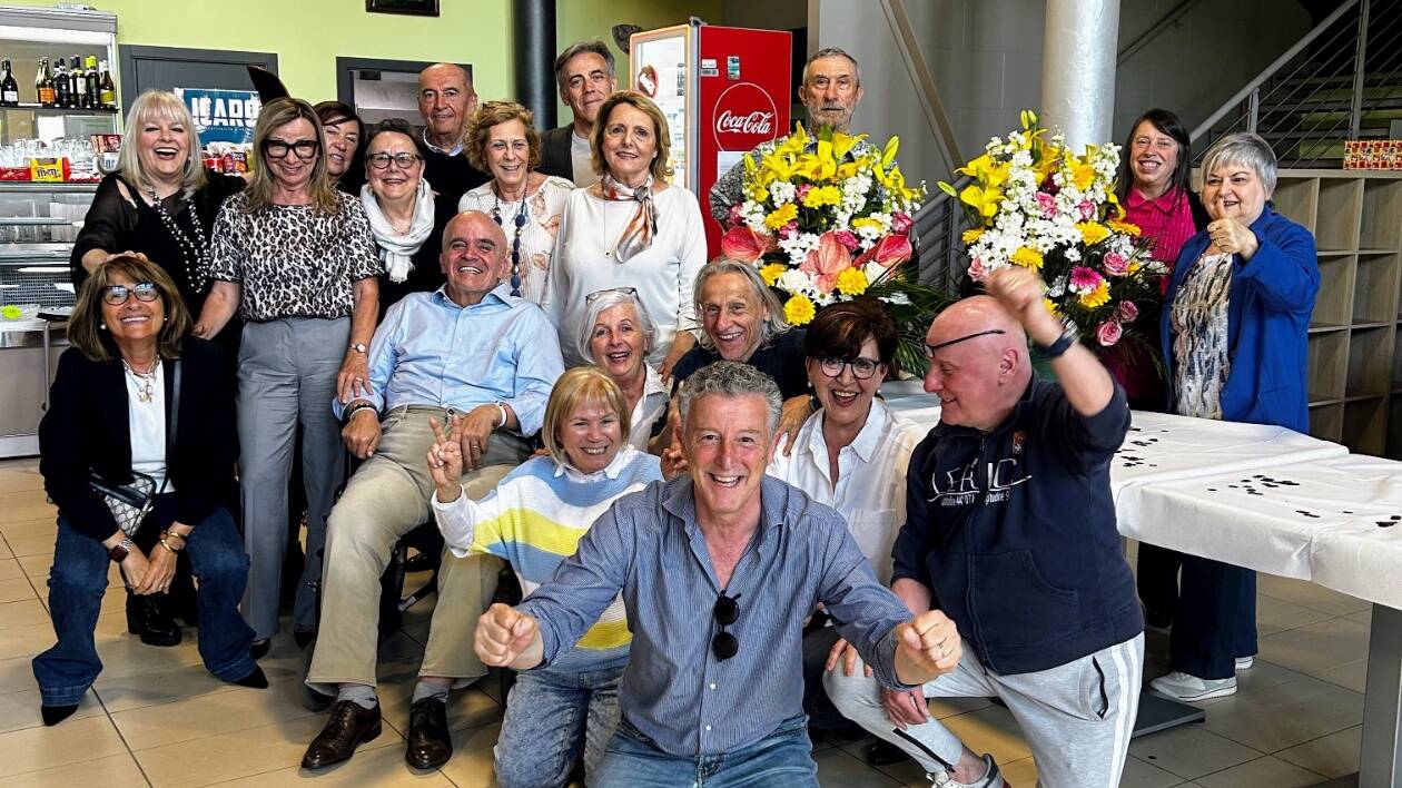 Baggi di Sassuolo, festa a 50 anni del diploma