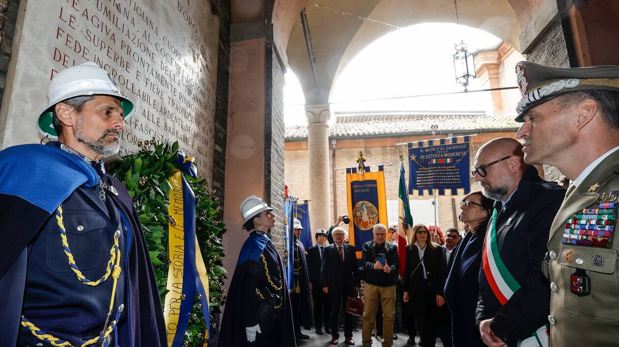 Modena festeggia la Liberazione dall'orrore nazifascista