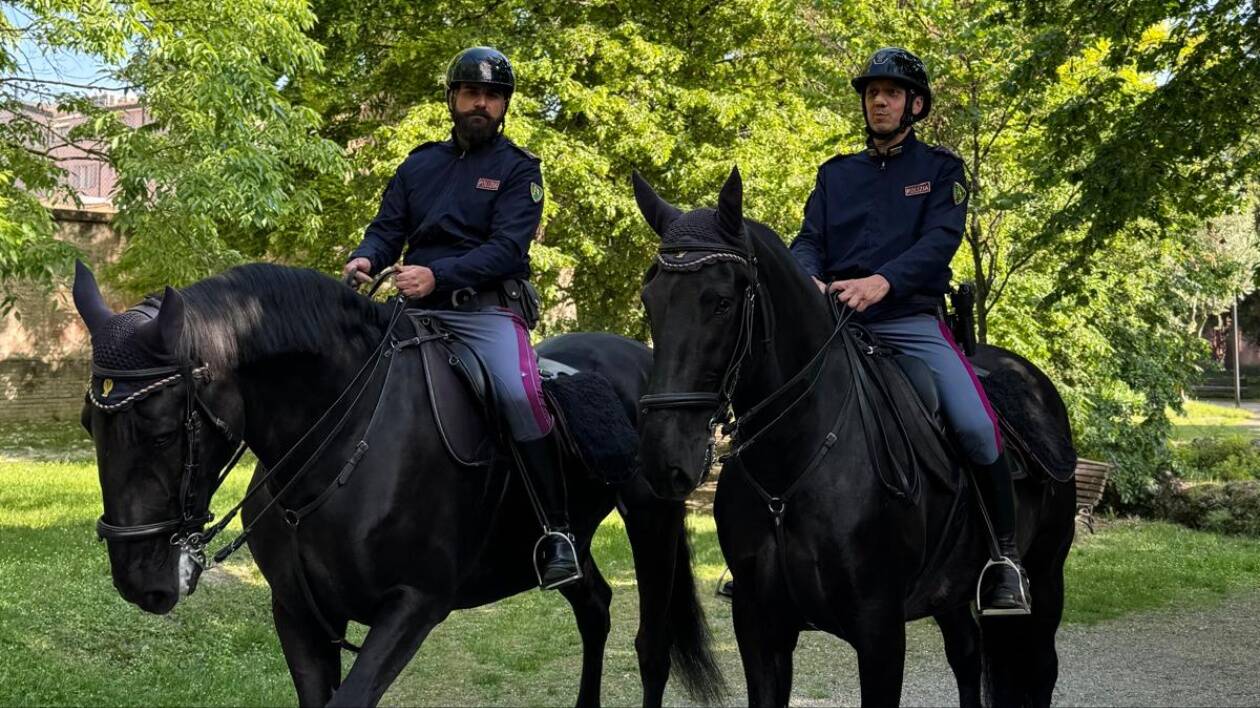 Contro degrado e spaccio, tornano i Poliziotti a Cavallo nei parchi